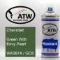 Preview: Chevrolet, Green With Envy Pearl, WA387A / GC8: 400ml Sprühdose, von ATW Autoteile West.